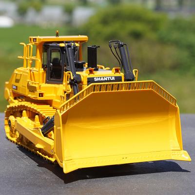 1:43 Shantui SD90-C5 diecast bulldozer model large mechanical engineering alloy car model for gift, toy