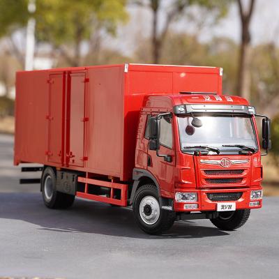 Factory customized high classic 1:24 diecast container truck model