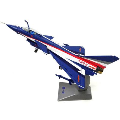 Factory customized various proportions of 1:60 J-10 static alloy fighter aircraft model