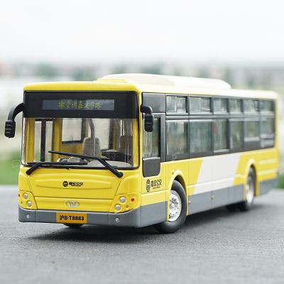 Customized 1:50 Wanxiang Dayu Diecast city bus model for gift, toys, collection