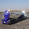 1:35 Volvo FH16 Powder Tanker Trailer Tractor diecast model