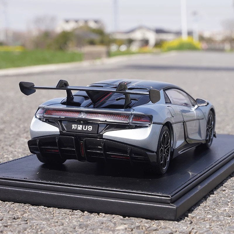 1:18 BYD Yangwang U9 Electric Supercar diecast model