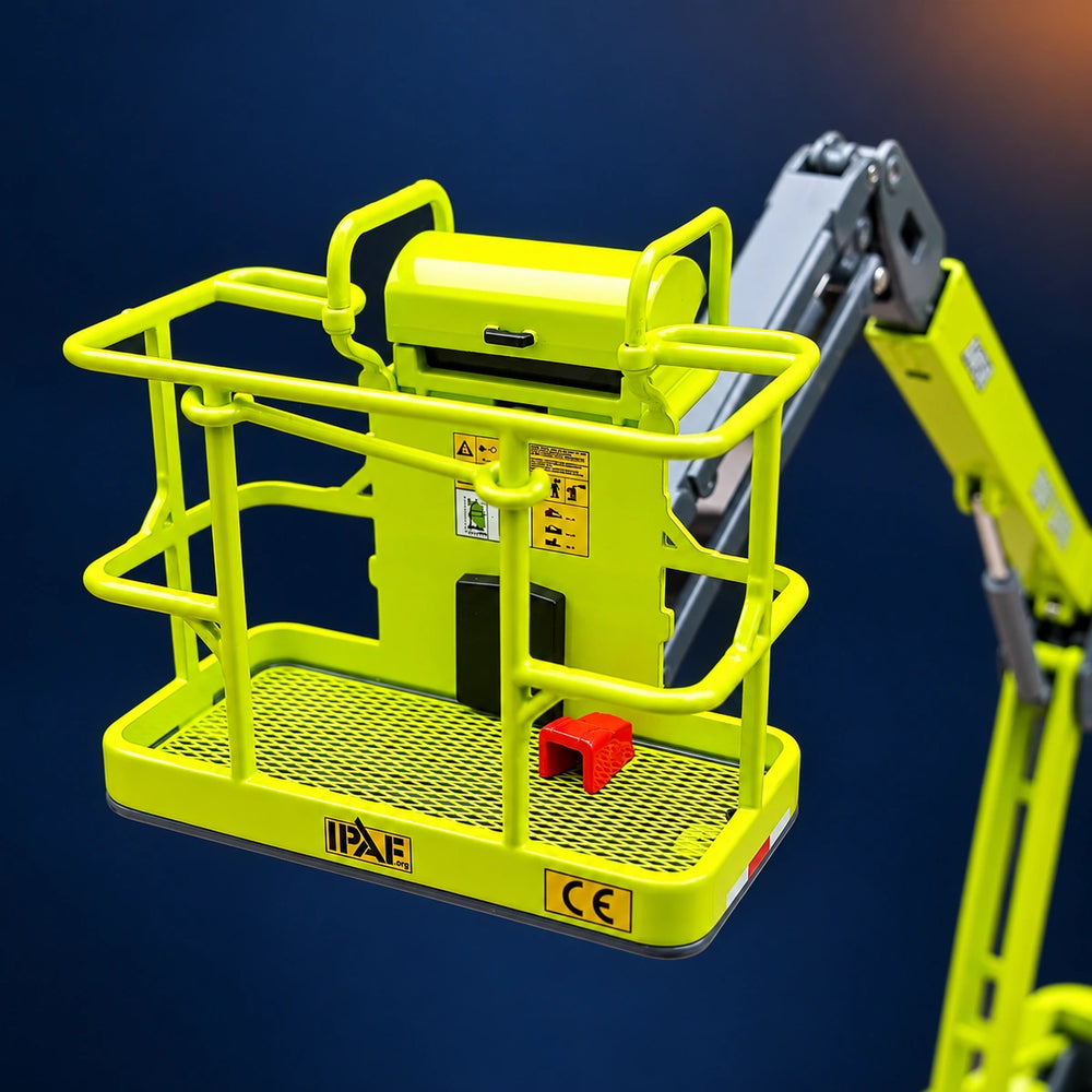 1:25 Zoomlion A45E Articulating Boom Lift Aerial Work Platform Alloy Model
