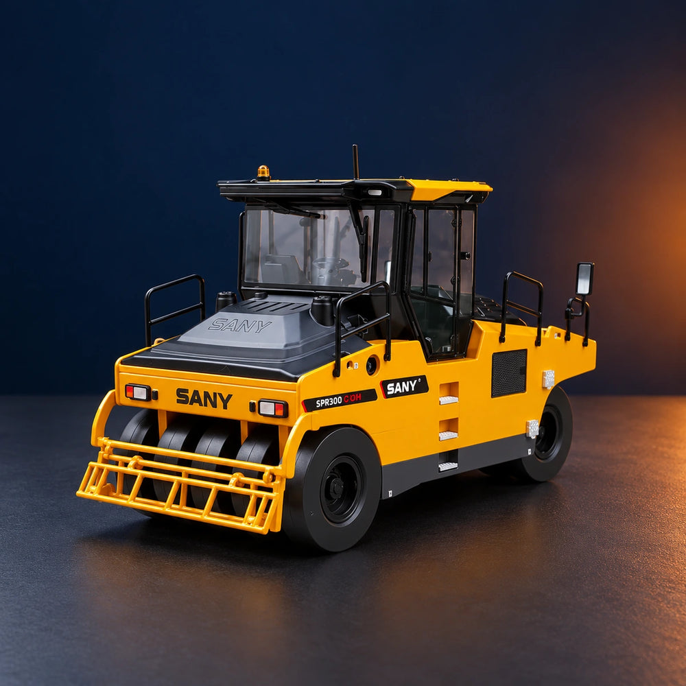 1:35 SANY SPR300C Road Roller Diecast Model – Alloy Construction Vehicle Collectible