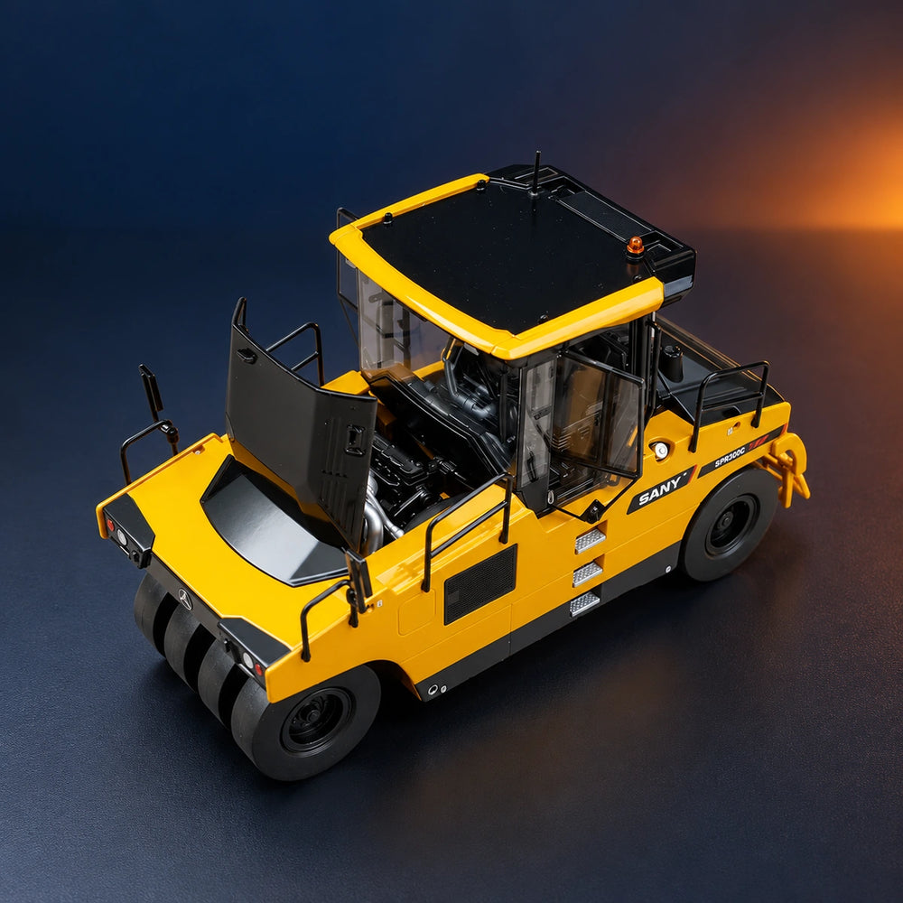 1:35 SANY SPR300C Road Roller Diecast Model – Alloy Construction Vehicle Collectible