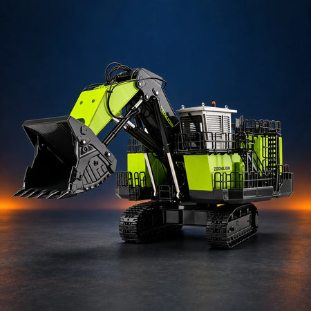 1:48 Zoomlion XE4000GLS Mining Large Excavator Alloy Model