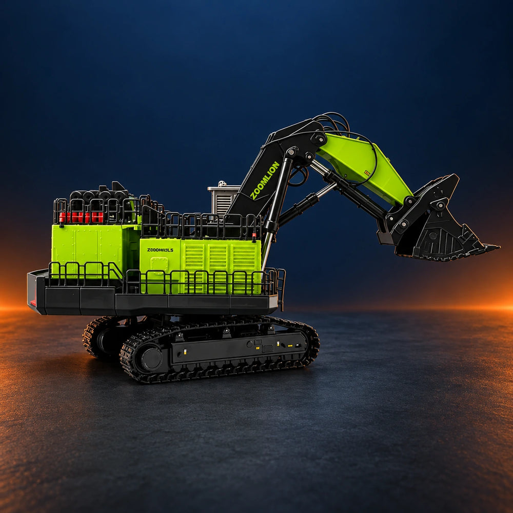 1:48 Zoomlion XE4000GLS Mining Large Excavator Alloy Model