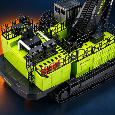 1:48 Zoomlion XE4000GLS Mining Large Excavator Alloy Model