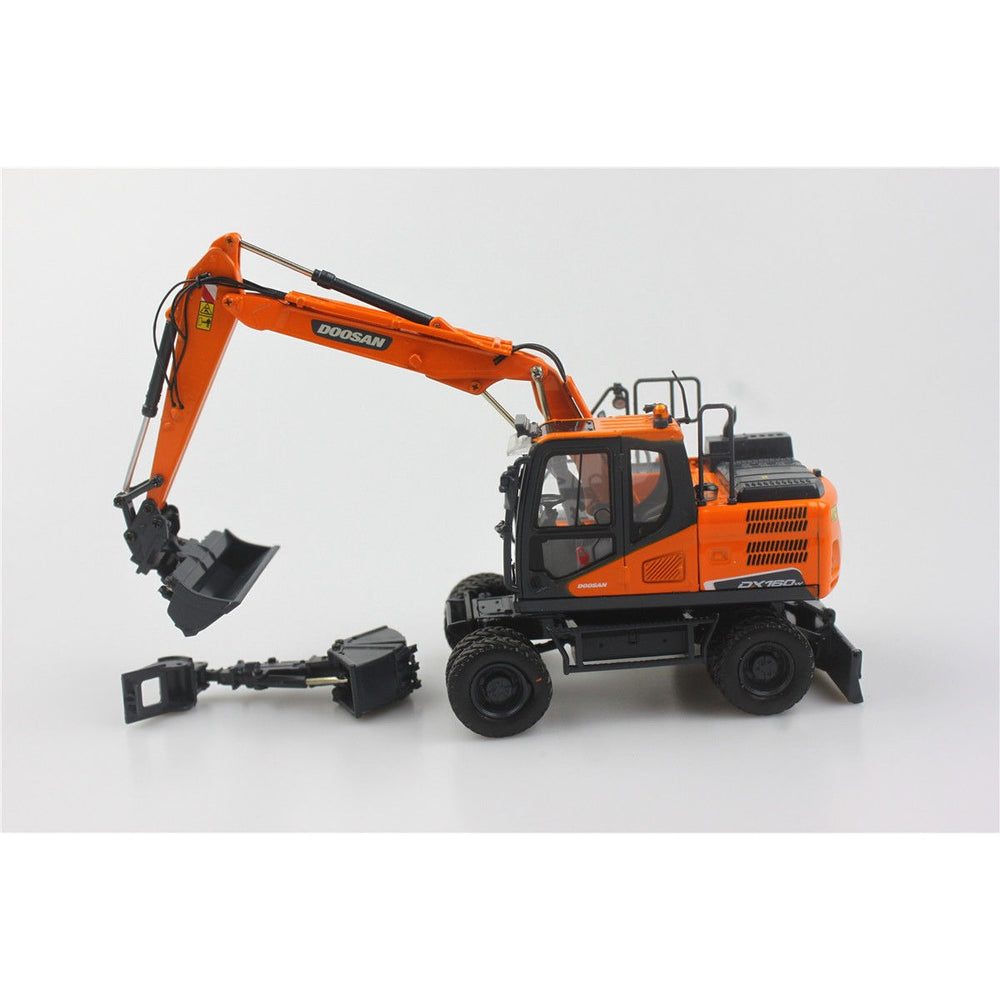 1:50 Doosan Excavator Scale Diecast Model — Megamodel Collectible