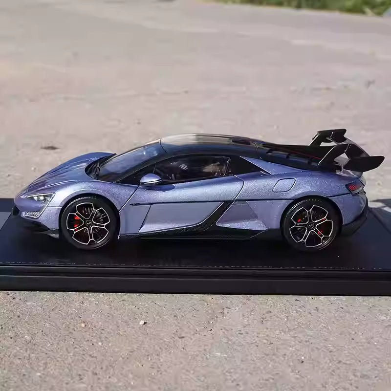 Original factory 1:18 BYD Yangwang U9 Electric Alloy Die-Cast Supercar Model for gifts