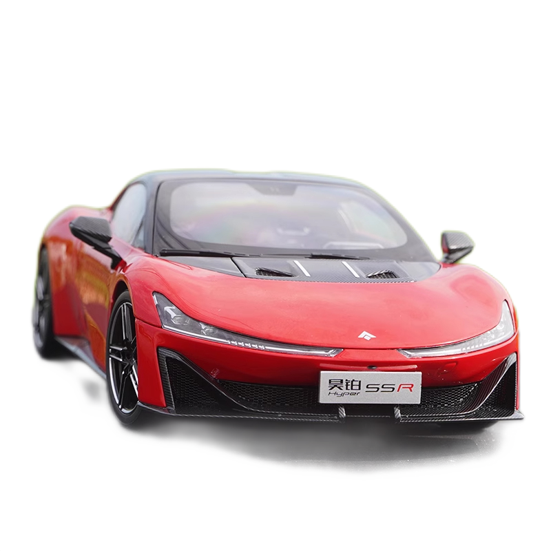 1:18 GAC Aion Hyper SSR Alloy Electric Diecast Sports Car Model-premium Diecast Collectible with Functional Doors