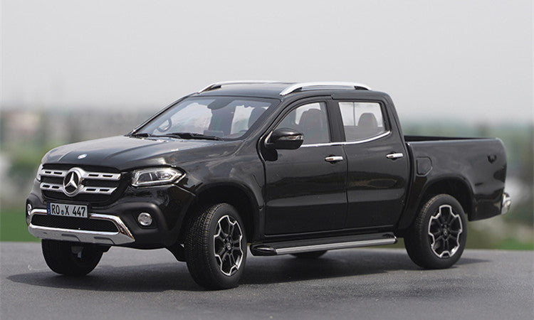 1:18 NOREV Mercedes-Benz X-Class Pickup Truck Diecast Model – Luxury Alloy Replica with Opening Doors, Suspension & Engine Detail