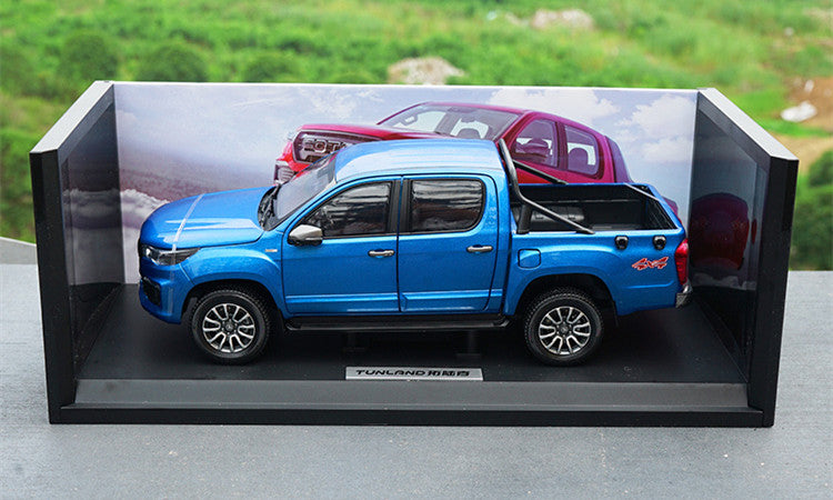 Official Auntentic 1:18 Scale Foton Tunland Yutu 9 diecast off-road Pickup Truck Model –  alloy SUV pickup truck replica with Opening Doors, Suspension & Engine Detail