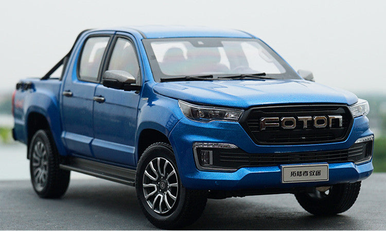 Official Auntentic 1:18 Scale Foton Tunland Yutu 9 diecast off-road Pickup Truck Model –  alloy SUV pickup truck replica with Opening Doors, Suspension & Engine Detail
