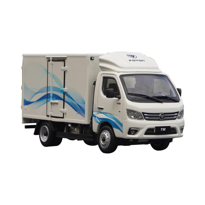 Collectiable 1:26 Foton Xiangling M1 TM Diecast Cargo Truck Model – Diecast Light Truck with Opening Doors, Suspension & Realistic Details