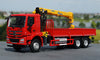 1:35 XCMG Integrated Truck-Mounted Crane Model – Diecast Alloy Construction Truck Replica with Telescopic Boom