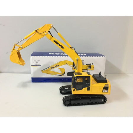 1/43 Scale Die-Cast Model, High Quality Komatsu Pc220-8 Hydraulic Excavator With Metal Track Diecast Model Car Collectible…