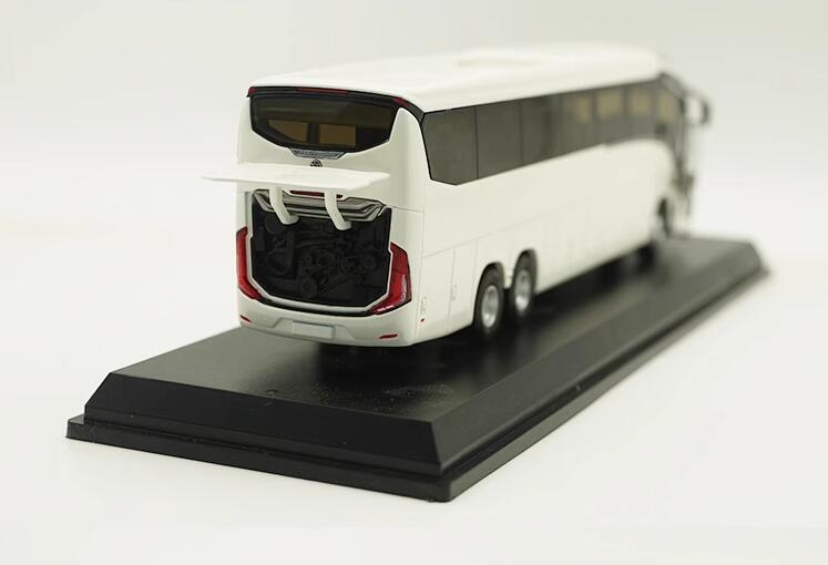 Original factory 1/42 Marcopolo Paradiso 1200 G8 Diecast Bus Model for gift, collection