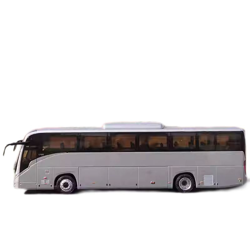 High quality 1:42 Yutong T12E Overseas Edition Alloy Tourist Bus Model for birthday gift, collection, display