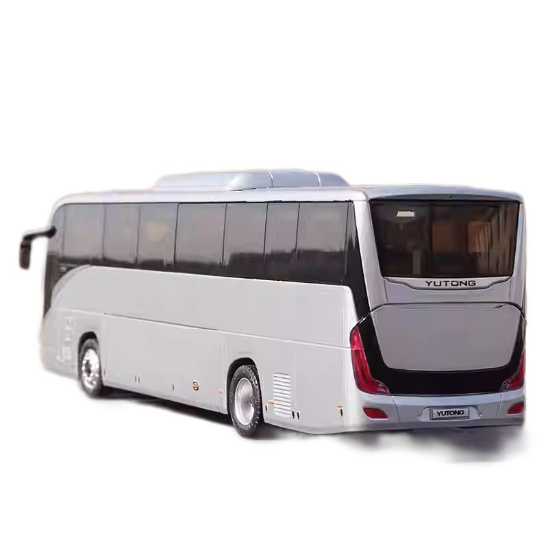High quality 1:42 Yutong T12E Overseas Edition Alloy Tourist Bus Model for birthday gift, collection, display