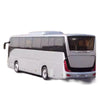 High quality 1:42 Yutong T12E Overseas Edition Alloy Tourist Bus Model for birthday gift, collection, display