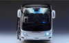 High quality 1:42 Yutong T12E Overseas Edition Alloy Tourist Bus Model for birthday gift, collection, display