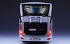 High quality 1:42 Yutong T12E Overseas Edition Alloy Tourist Bus Model for birthday gift, collection, display