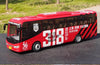 Original factory 1:43 Zhongtong 318 Sichuan-Tibet tour painting bus model Shixuan alloy simulation bus model