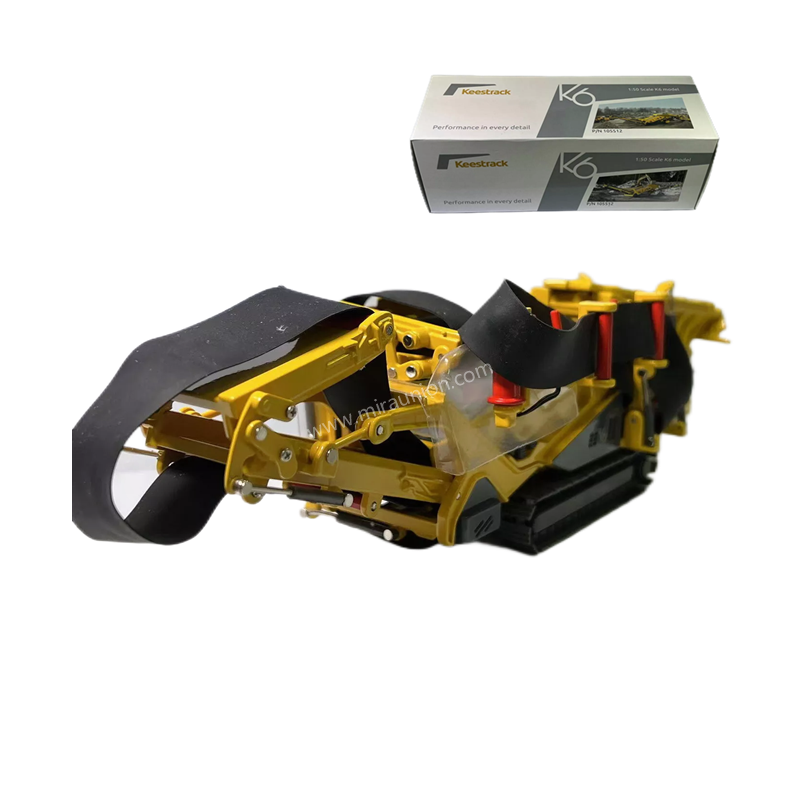 Authentic 1:50 Keestrack Frontier K6 Track Mobile Screener & Crusher Diecast Scale Model for gift, display, collection