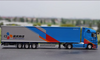 High-Fidelity 1:50 Scale Mercedes-Benz Alloy Container Truck Model for collection, gift, display