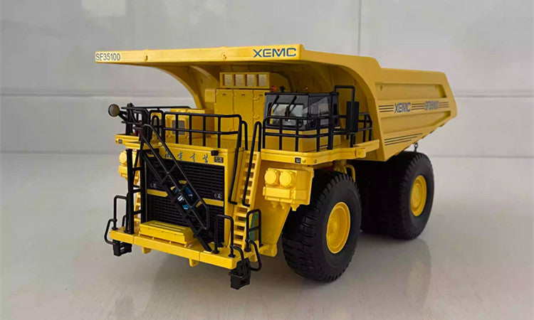 High quality heavy equipment scale model 1:60 XEMC SF35100 alloy Mining Dump Truck for gift