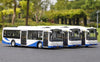 1:64 Shanghai Volvo Sunwin bus model low entrance city bus model for gift, collection