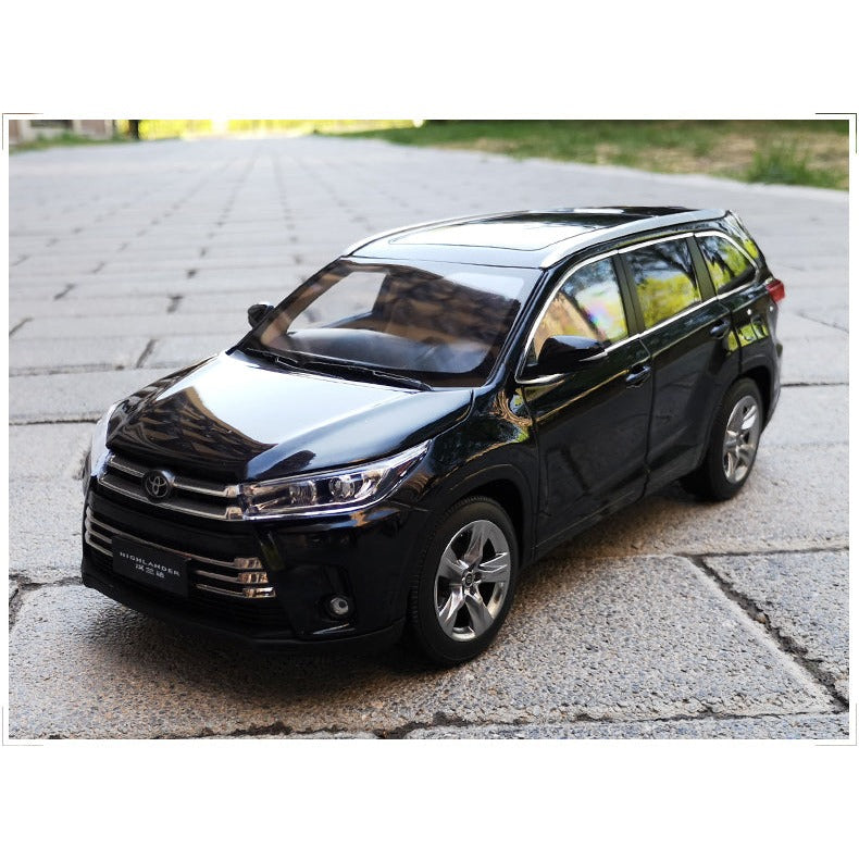 1:18 Scale 2018 Toyota Highlander Diecast Simulated Collectible Car Model Diecast Model Car Collectible By Megamodel