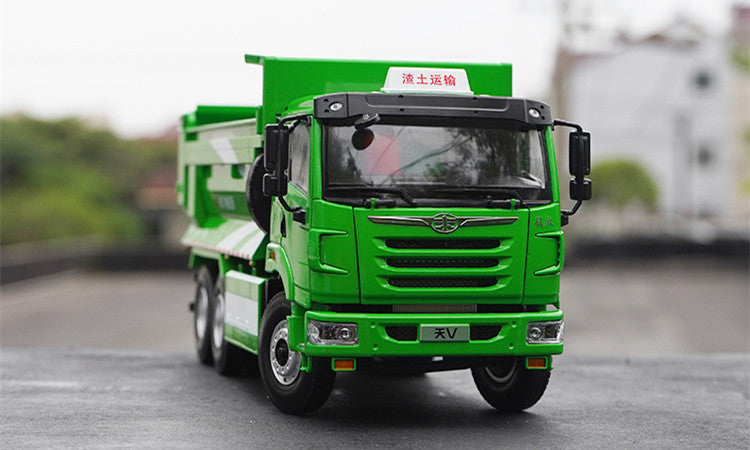 1:24 FAW Jiefang Tian V metal Dump Truck Model – Realistic Heavy-Duty Diecast slag truck minhiatures for Display or Gifting