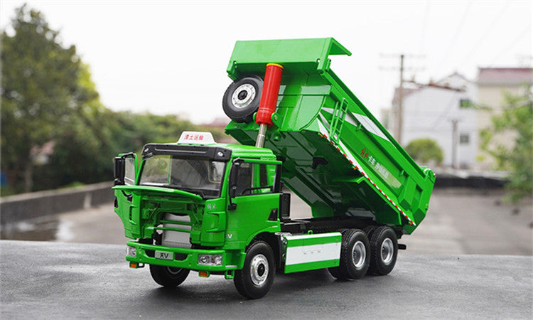 1:24 FAW Jiefang Tian V metal Dump Truck Model – Realistic Heavy-Duty Diecast slag truck minhiatures for Display or Gifting
