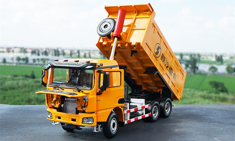 1:24 Shacman Delong X3000 Alloy Dump Truck Model – Heavy-Duty