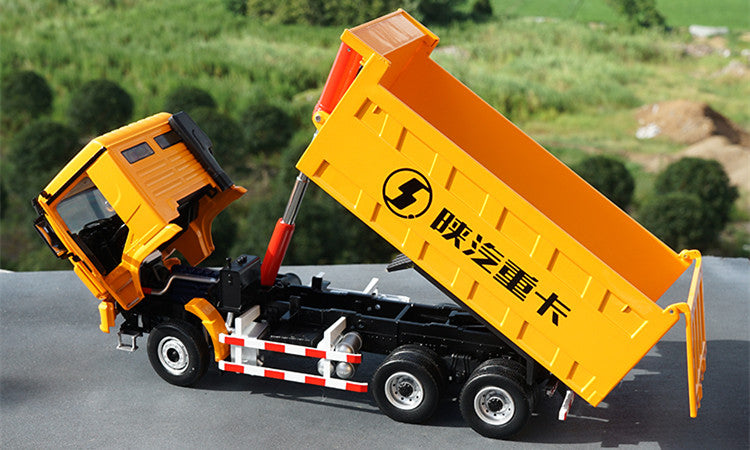 1:24 Shacman Delong X3000 Alloy Dump Truck Model – Heavy-Duty