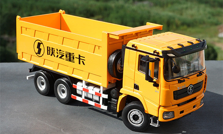 1:24 Shacman Delong  X3000 Alloy Dump Truck Model – Heavy-Duty Diecast Engineering Vehicle Replica collectible tipper truck