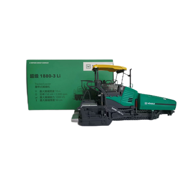 1:35 Diecast Vögele WIRTGEN VOGELE SUPER1880-3L diecast paver model for sale