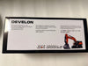 1:50 Doosan Excavator Scale Diecast Model — Megamodel Collectible