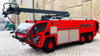 Original factory 1:50 Oshkosh Striker Diecast Fire fighting truck models metal Airfield fire engine truck model for gift