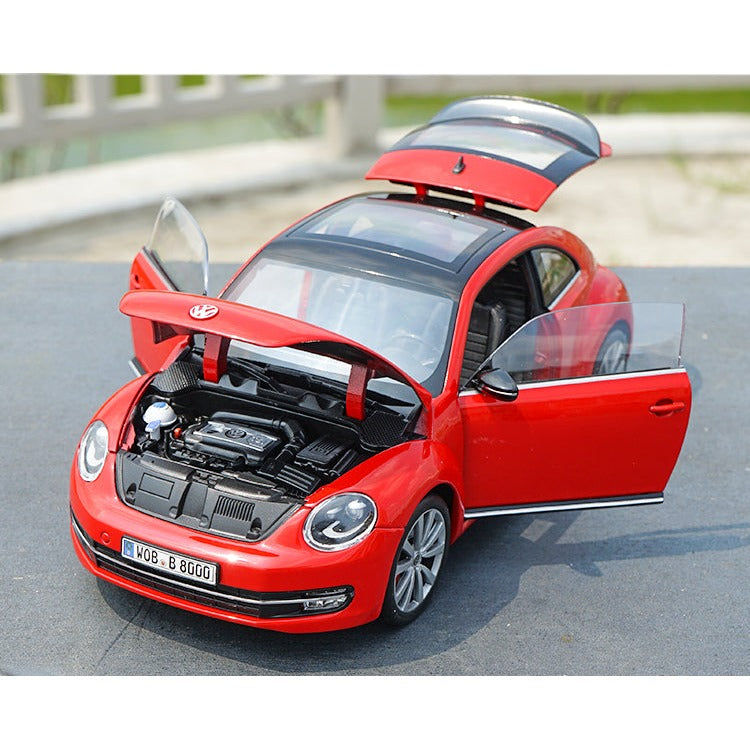 Original Authorized Authentic 1/18 Scale VW New Bettle Car Model Of Children'S Toy Classic Car Miniatures Diecast Model Ca…