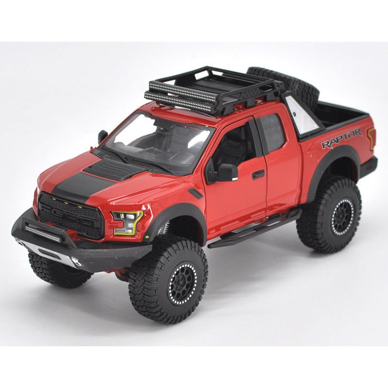 Original 1:24 Maisto Off-Roading Pickup Model Car Ford F150 Svt Raptor Truck Metal Classic Toy Models For Gift, Collection…