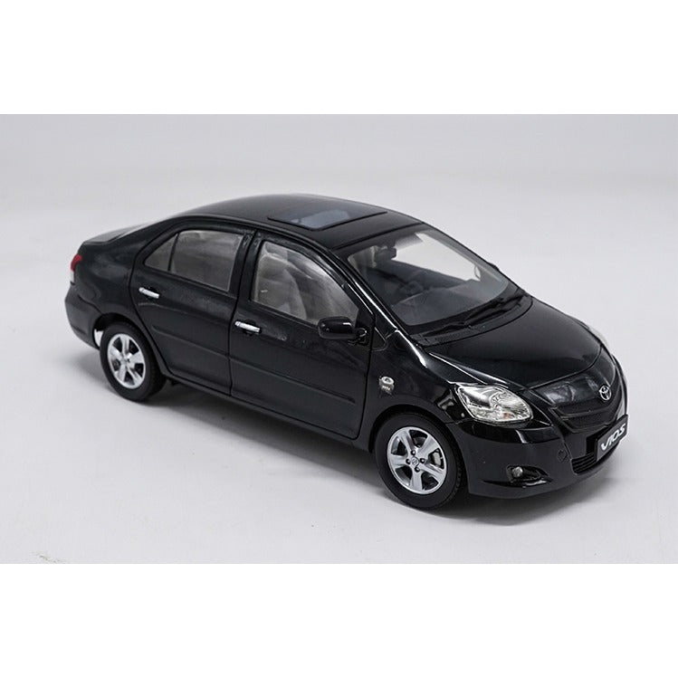 Original Factory Authorized Diecast 1/18 Toyota Vios Black Sedan Diecast Metal Classic Toy Car Models For Birthday/Christm…