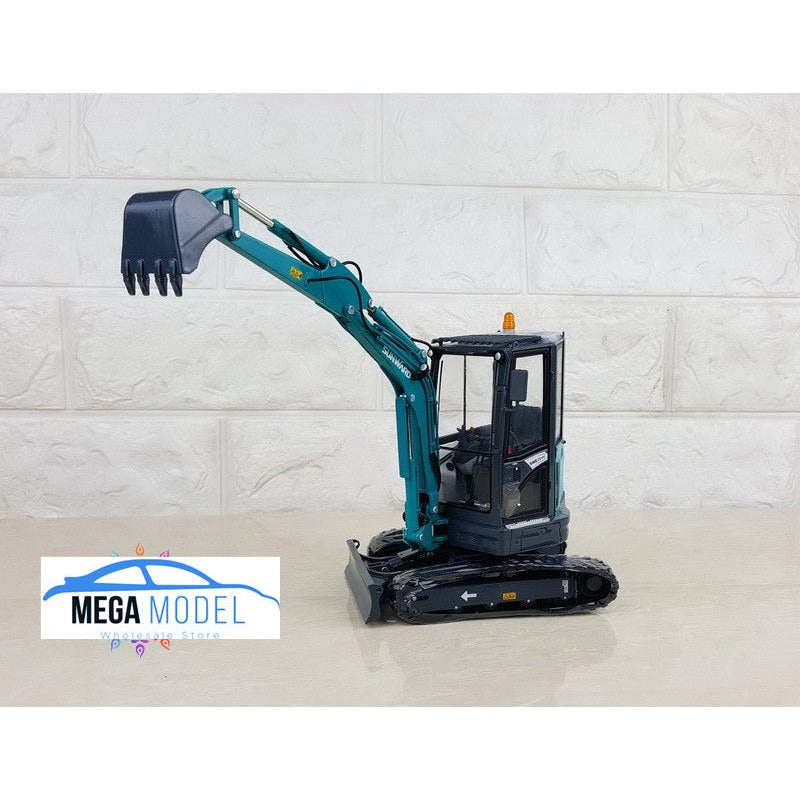 1:20 Excavator Scale Diecast Model — Megamodel Collectible