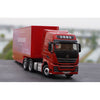 Original Factory Sinotruck Brand New 1:36 Diecast Howo T7H Tractor Truck Models Alloy Container Truck Model For Gift Dieca…