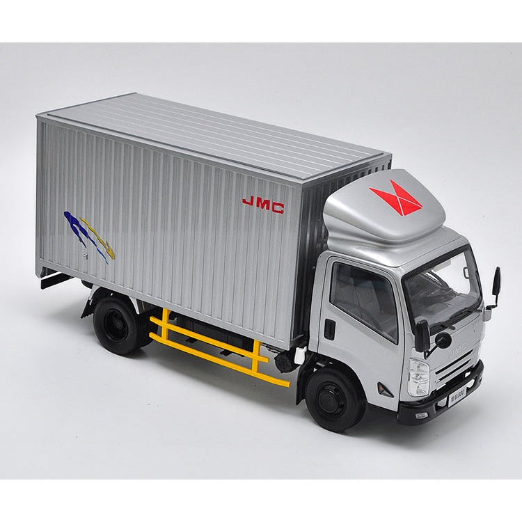 Original Authorized Authentic 1/18 Jmc Kairui N800 Pick Up Truck Diecast Model Car Silver Pick Up Toy Truck Model For Chri…