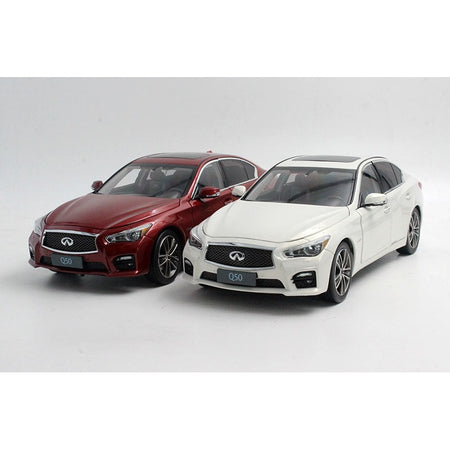 Original Authorized Authentic 1:18 Infiniti Q50S Classic Toy Car Model For Christmas/Birthday Gift, Collection Diecast Mod…