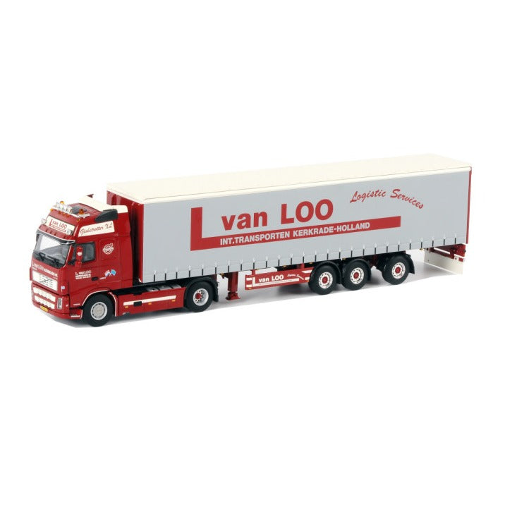Wsi 1:50 Volvo Fh 12 Volvo Container Truck Trailer Alloy Model 9673 Wan Loo 1/50 Diecast Model Truck Diecast Model Car Col…
