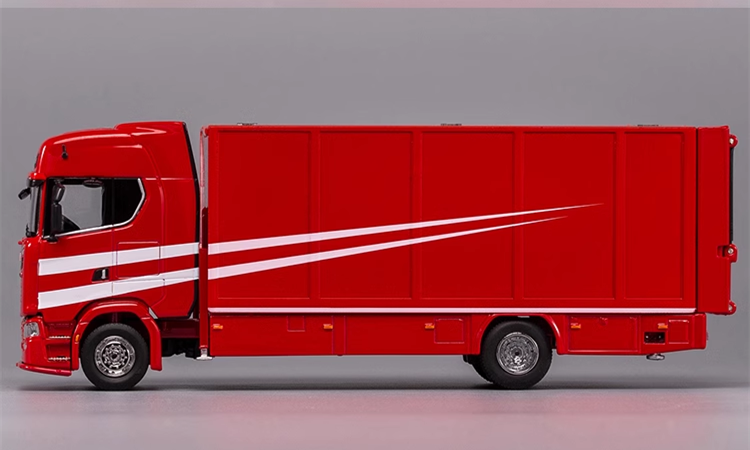 GCD 1:64 Scania S730 Superme Alloy Wing-Opening Diecast Transport Truck Model – Premium Diecast Display Collectible